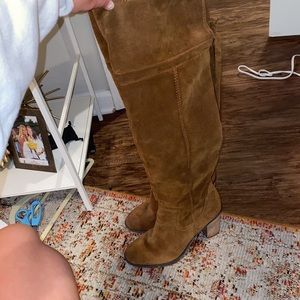 Over the knee boots